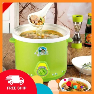 [FREE SHIP] NỒI KHO CÁ, NẤU CHÁO, HẦM THỊT ĐA NĂNG -1.5L - màu xanh