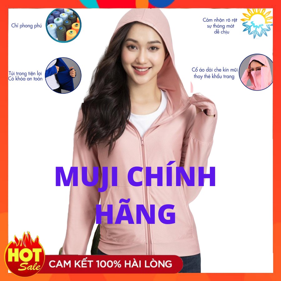 ❤️ HÀNG CAO CẤP- FREESHIP❤️  Áo chống nắng nữ Cao Cấp MUJI (2 lớp) dày ,bền, thấm hút  mồ hôi | BigBuy360 - bigbuy360.vn
