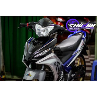 Tem Trùm Exciter 135 Trắng Đen