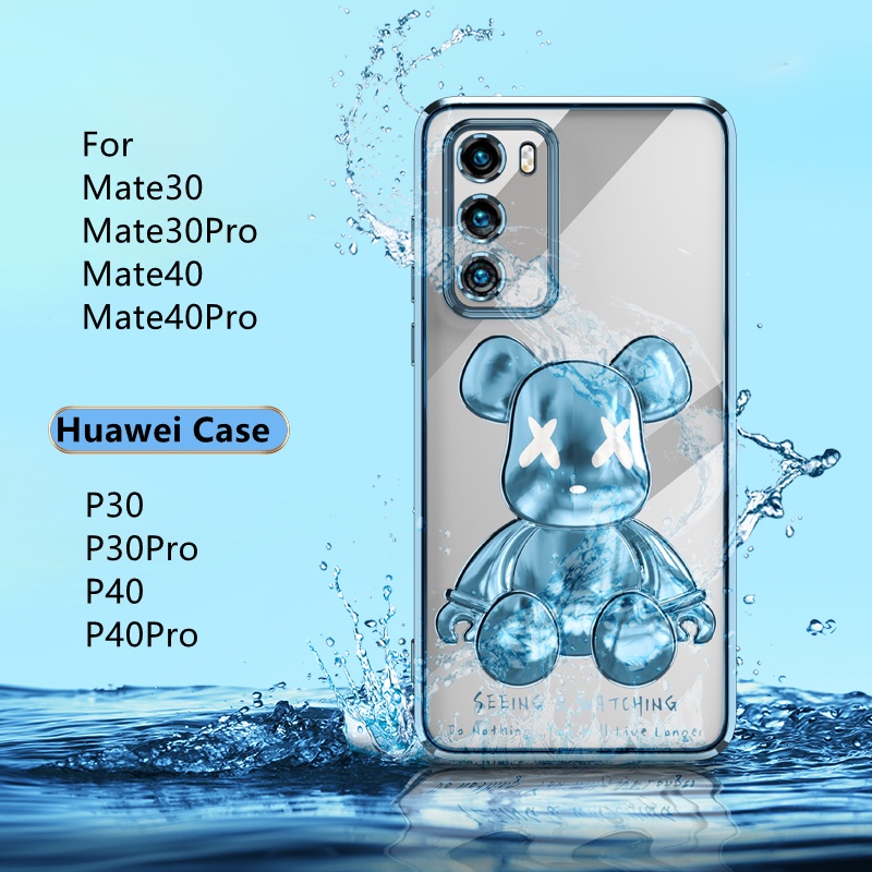 Ốp Điện Thoại Mềm Mạ Điện Thời Trang Cho Huawei P30 P40 Pro Mate 30 40 Pro