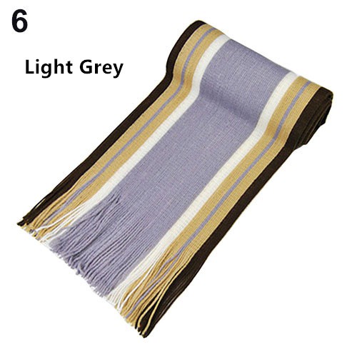 Khăn choàng cổ hoạ tiết kẻ sọc cho nam