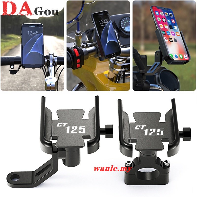 Giá Đỡ Điện Thoại / Thiết Bị Định Vị GPS Gắn Tay Lái Xe Máy HONDA CT125 CT 125 Hunter Cub 2020 2021 2022