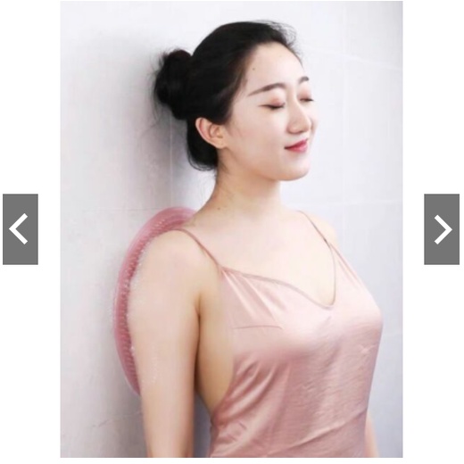 Tấm Silicon chà lưng massage lưng, massage chân