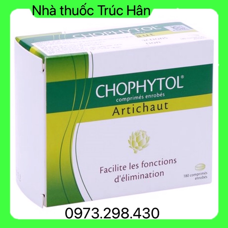 Viên uống mát gan Chophytol
