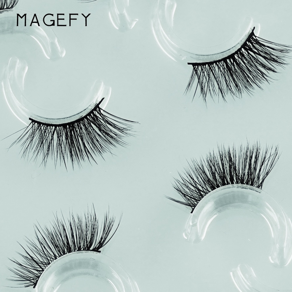 Set 6 cặp lông mi giả MAGEFY kiểu dáng tự nhiên