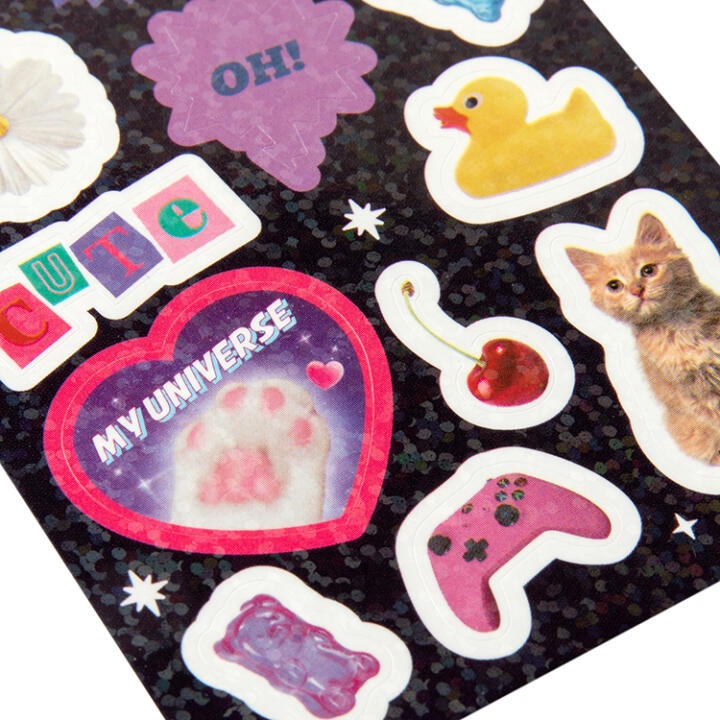 Sticker Nhãn Dán Trang Trí Điện Thoại ARTBOX Hàn Quốc Họa Tiết Mèo Cho Z Flip 3