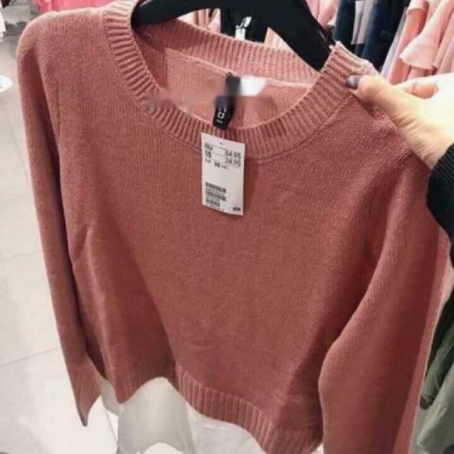 Thanh lý áo len mỏng Hm cho nữ