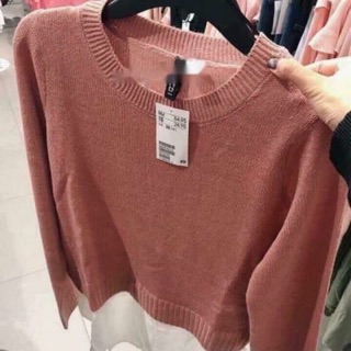 Thanh lý áo len mỏng Hm cho nữ