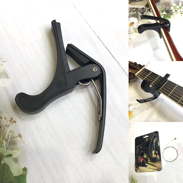 Capo đàn guitar siêu chắc I Tặng pick gãy alice xà cừ khi đặt hàng ngay