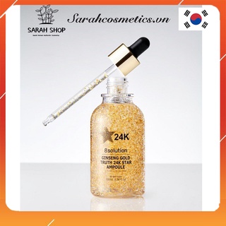 [Date 09/2021 SALE SỐC 115k/ chai] 8Solution - Serum dưỡng da Sâm Gold 24K (Chính hãng)