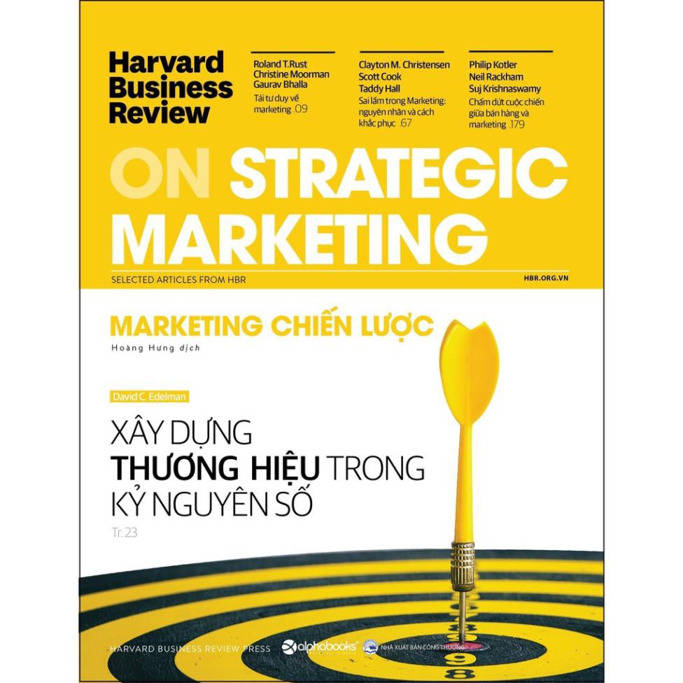 Sách Alphabooks - HBR ON - Marketing chiến lược