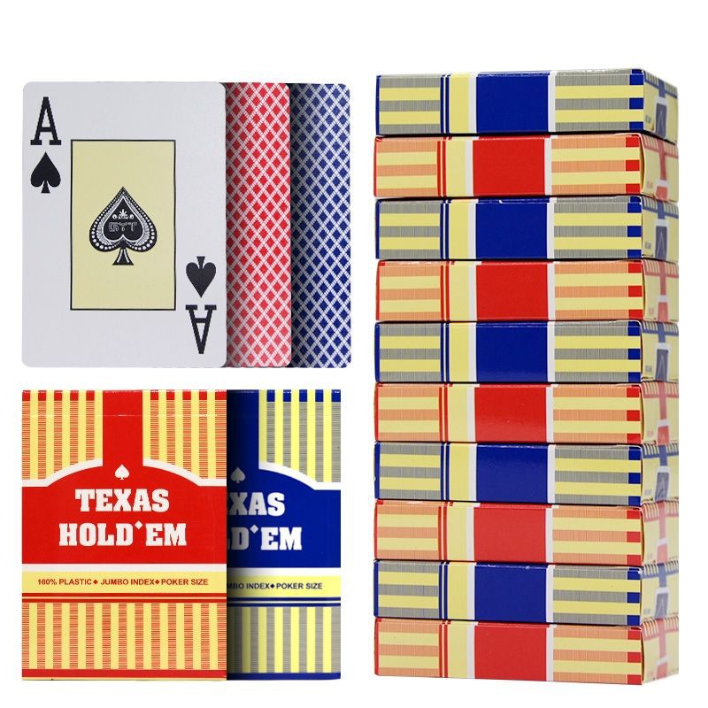 Bộ bài nhựa Poker PVC Texas Holdem cao cấp