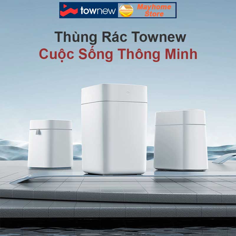 Khay Túi Rác Xiaomi Townew T3 Túi Liền Dài 9m Có thể đóng túi 25 đến 30 lần bảo vệ môi trường