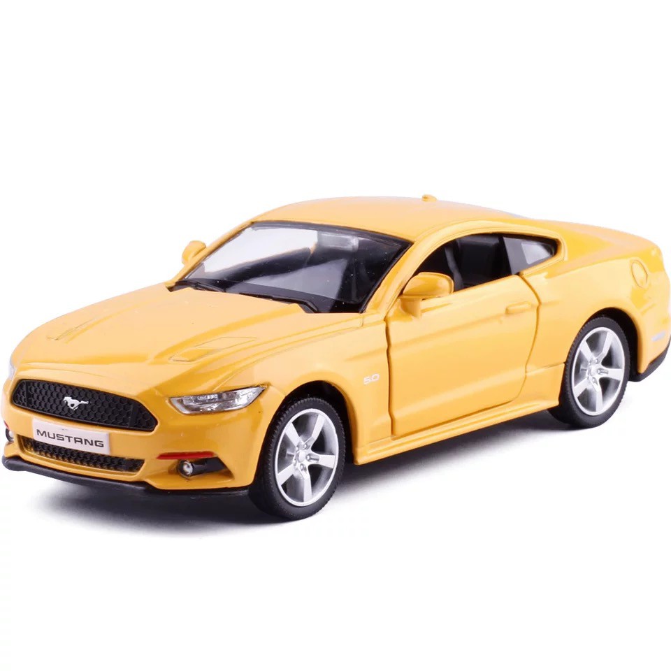 Xe FORD MUSTANG mô hình Kim Loại 12.6x4.7x3cm