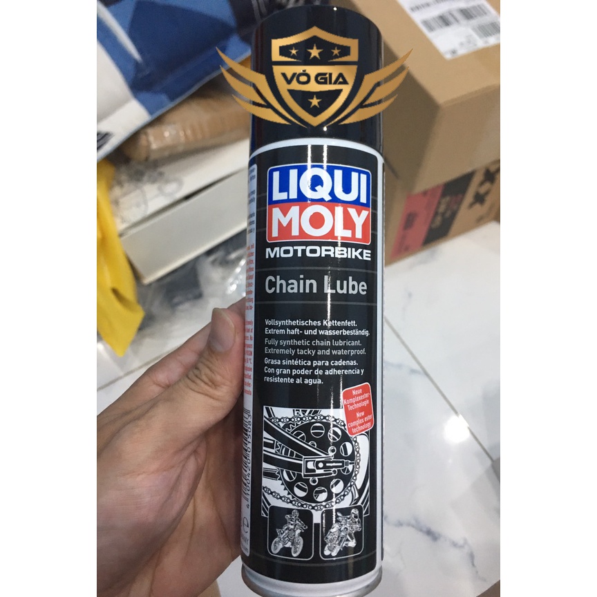 [Mã LIFEAUMAY giảm 10% tối đa 30k đơn 150k] Dưỡng sên Liqui Motorbike 1508 chai 250ml