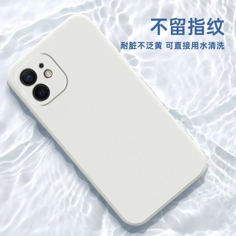 Ốp Lưng OPPO A16 A16K A92 A52 OPPO Reno 2F Reno 4 Reno 7 A15 A15S A72 Ốp Điện Thoại Màu Trơn Chống Sốc Cho