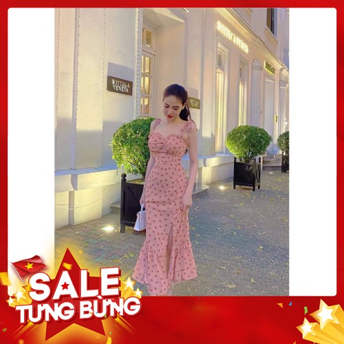 -Hàn nhập khẩu BÁN SỈ VÁY CHẤM BI 2S CÚP NGỰC XẺ TRƯỚC Liên hệ mua hàng 084.209.1989
