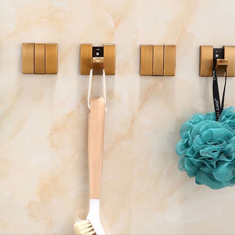 Qq * Móc Treo Khăn Gắn Tường Chắc Chắn Dễ Lắp Đặt