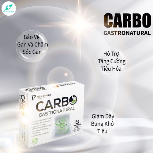 THỰC PHẨM HỖ TRỢ TĂNG CƯỜNG TIÊU HÓA CARBO GASTRONATURAL 60 Viên