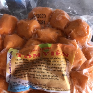 Tôm viên Phúc Đạt gói 500g (70-75 viên)
