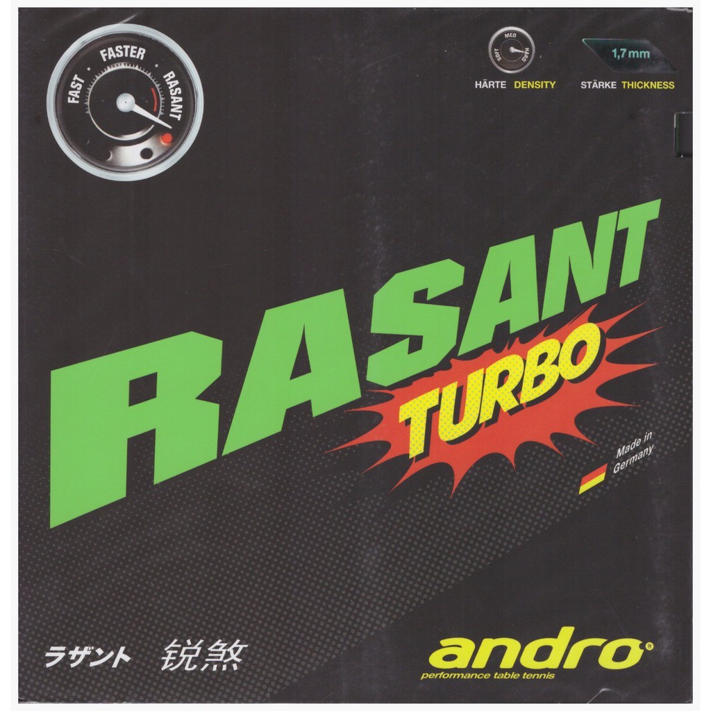 MẶT VỢT BÓNG BÀN ANDRO RASANT TURBO