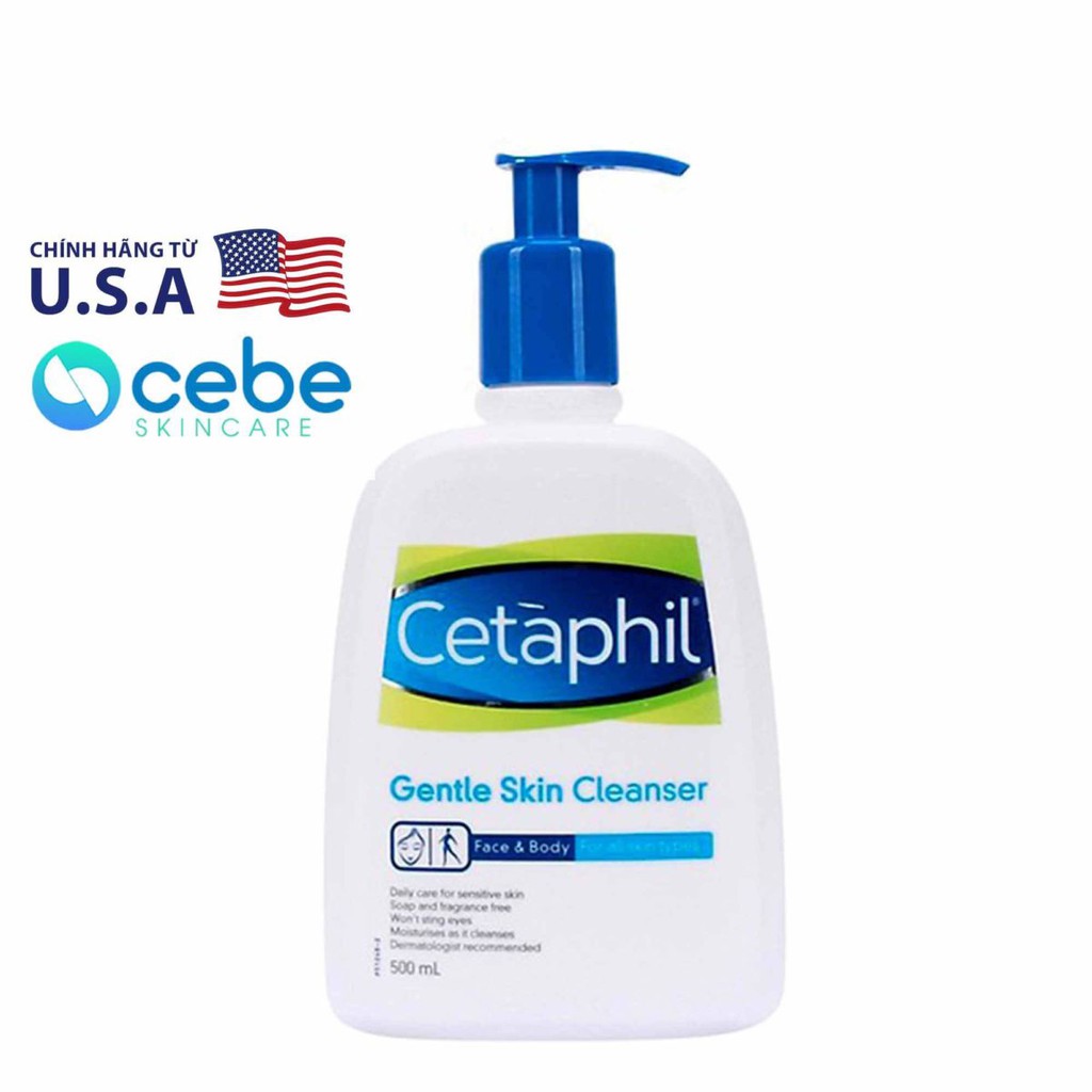 Sữa Rửa Mặt Cetaphil Gentle Skin Cleanser – Hỗ trợ làm sạch da