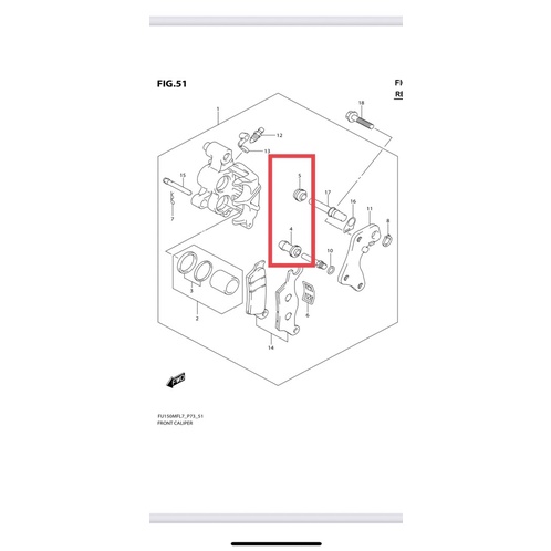 Cao su heo dầu thắng trước suzuki Raider Fi-Satria fi-Gsx-Ban