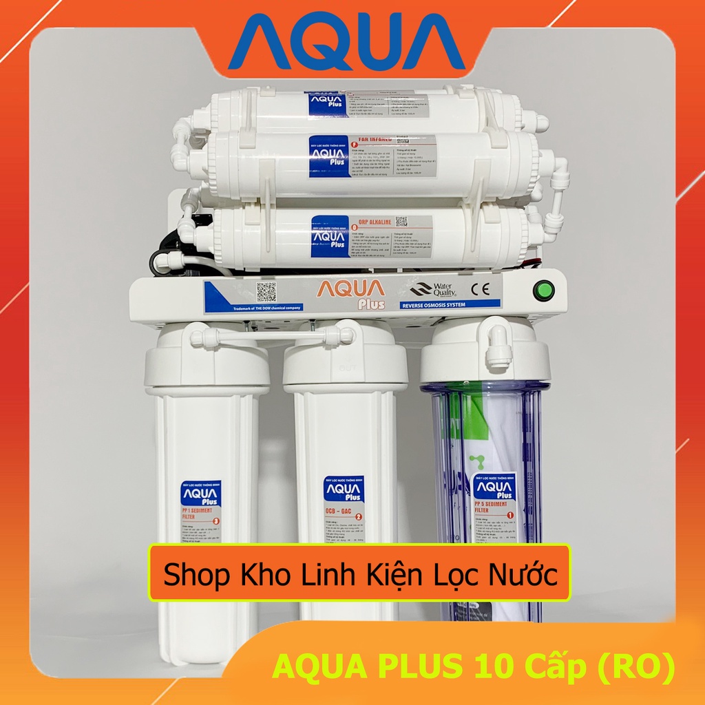 Máy Lọc Nước RO Aqua Plus Đèn UV Không Tủ