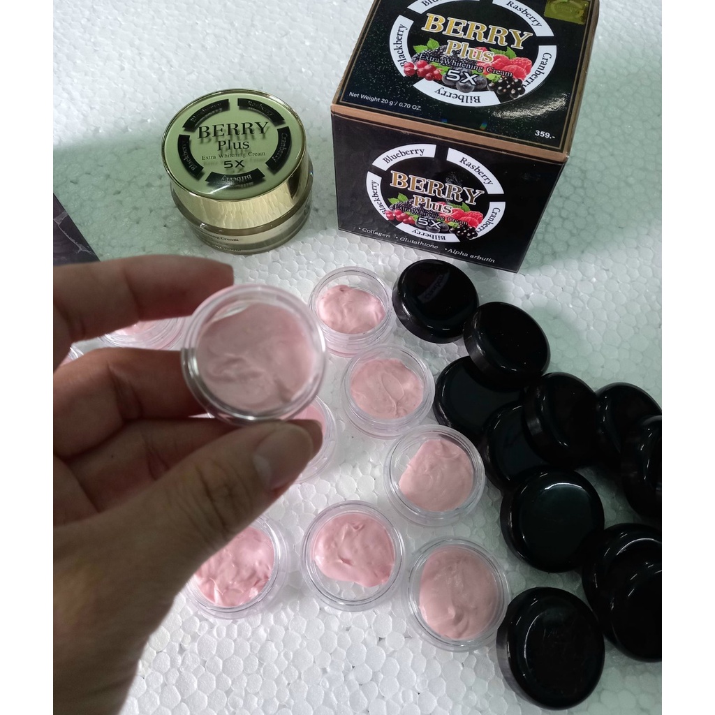 Kem dưỡng trắng nám thâm Berry 4k Plus- Mẫu thửa (trọng lượng 2gr bao gồm hộp