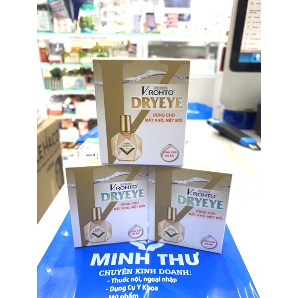 ✅[CHÍNH HÃNG] Vrohto Nhỏ Mắt - 4 loại New, Cool, Vitamin, Dryeye