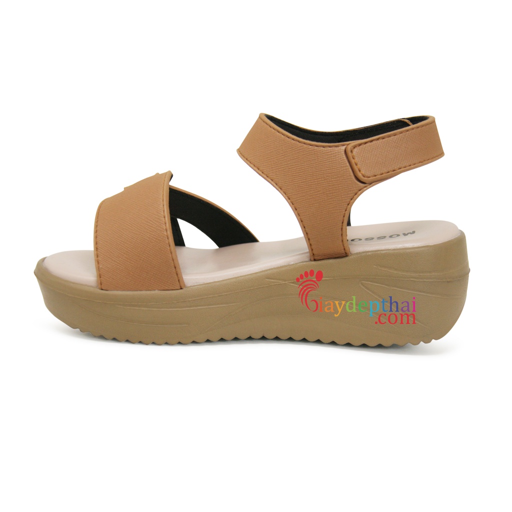 Giày Sandal nữ đế xuồng cao 5 phân Thái Lan Mossono CN3W