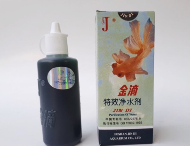 Thuốc Làm Trong Nước JinDi cho bể cá - Hàng Công ty