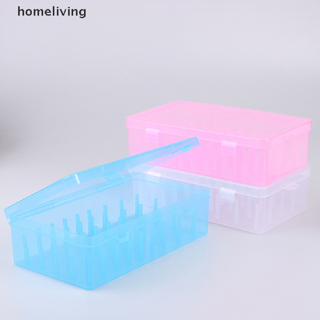 Hộp Đựng 42 Cuộn Chỉ Trong Suốt Tiện Lợi