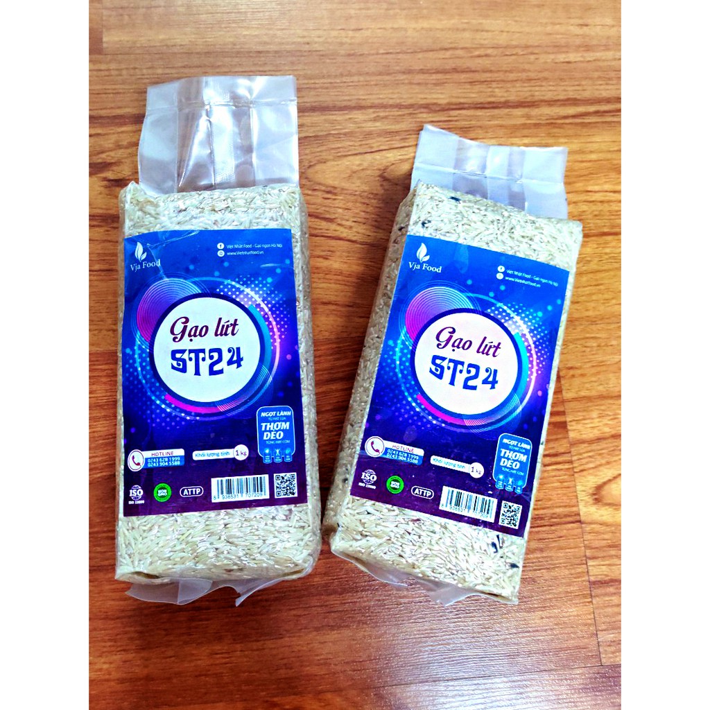 Gạo Lứt Hữu Cơ ST24 Việt Nhật [1kg]
