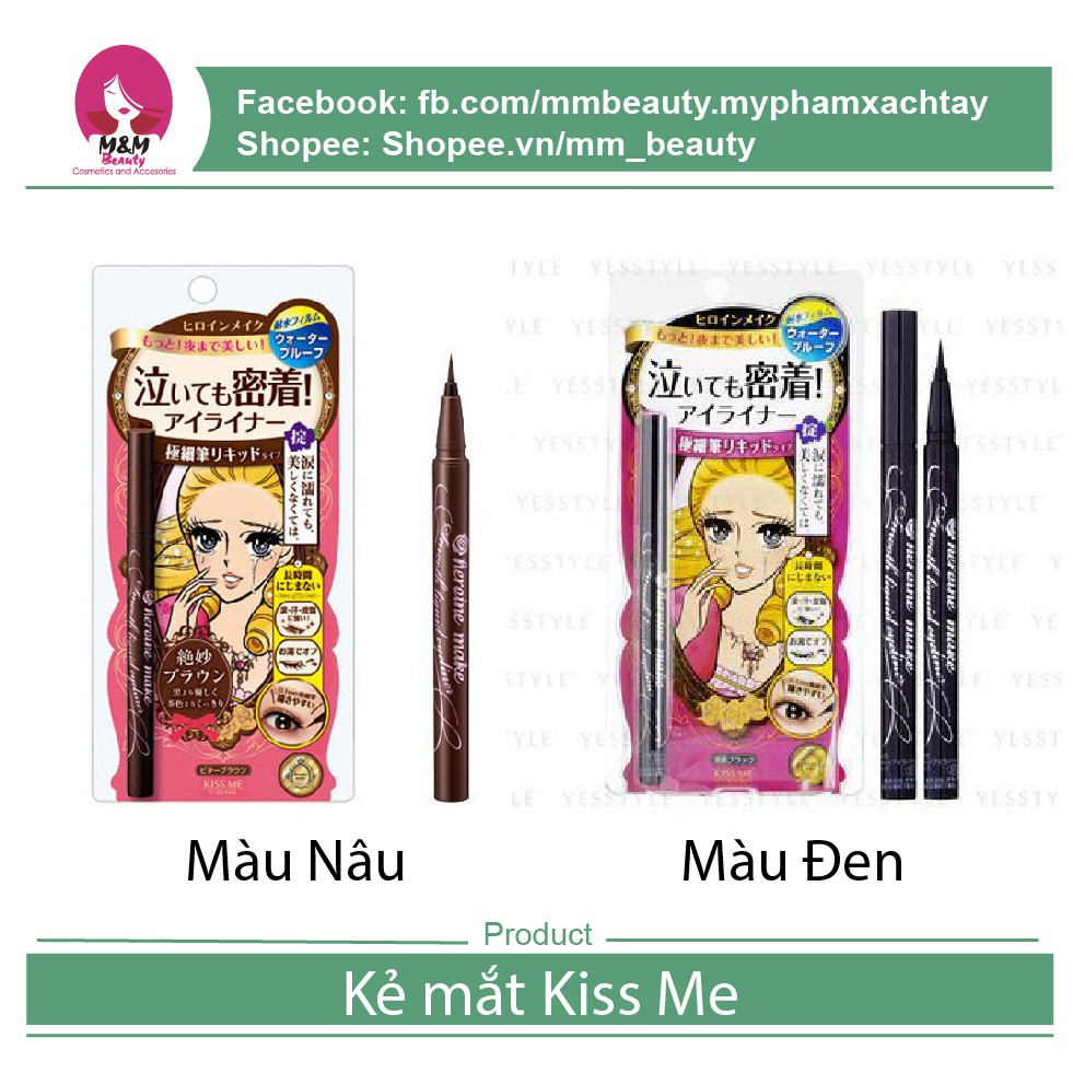 (COSSALE14-GIẢM 10K)Kẻ mắt Kiss me