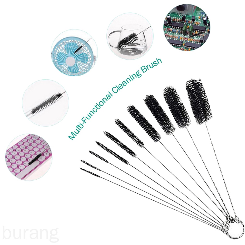 Set 10 Cọ Vệ Sinh Đa Năng