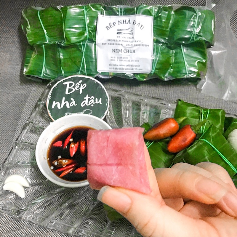 [ MỚI] NEM CHUA CHỢ HUYỆN (BÌNH ĐỊNH) 10 CHIẾC BAO NGON 300G | BigBuy360 - bigbuy360.vn