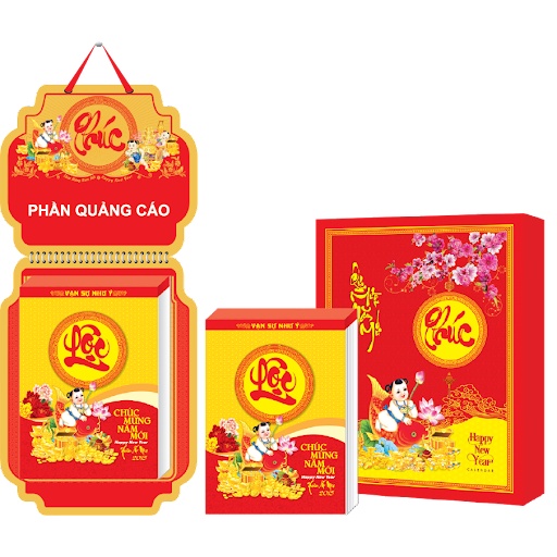 Lịch bloc cực đại  Đại Việt Á  25.5 x 35.5 cm - Giá bìa 400.000