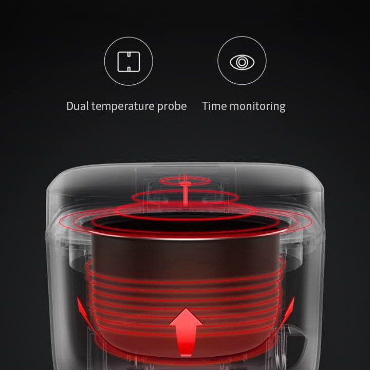 Nồi cơm điện Xiaomi chống dính dung tích 1.6L 400W điểu khiển bằng app thông minh