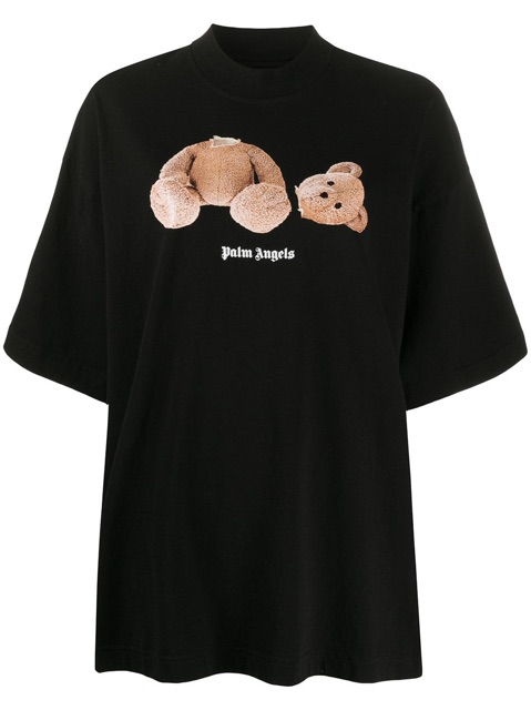 Áo thun ngắn tay Palm Angels teddy bear oversize T-shirt ss20