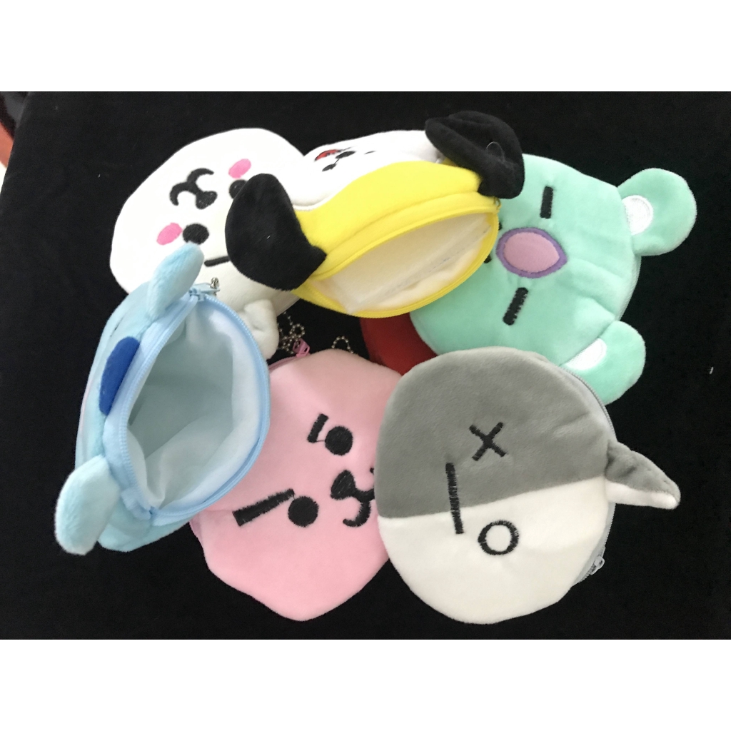 MJJ Ví đựng tiền linh vật KPOP BTS BT21