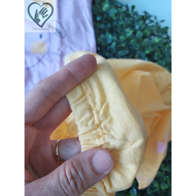 Bộ bé gái tay lỡ đáp đũng Lullaby, 100% cotton cao cấp mềm mát