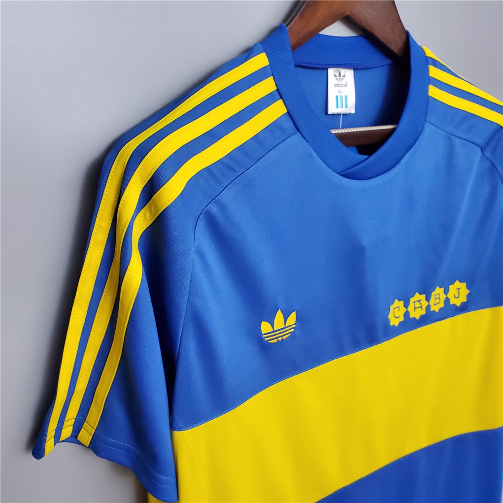 Áo Bóng Đá Đội Nhà Boca Junior 1981 Phong Cách Retro