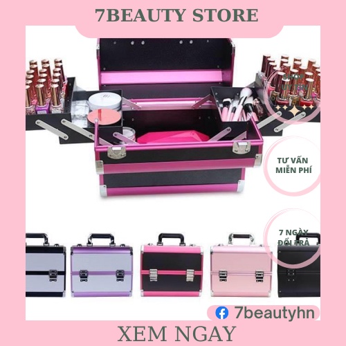 Cốp Khung Siêu Cứng ❤️Siêu Tiện Lợi❤️Đựng Đồ Phun Xăm, Nail, Mi, Makeup...