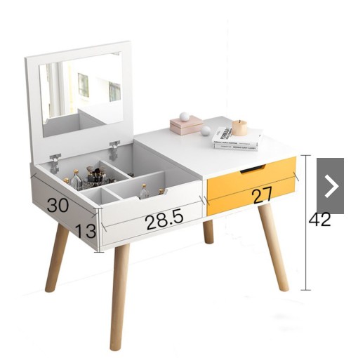 Bàn Trang Điểm Ngồi Bệt Gương Gấp Gọn GP92.13 | BigBuy360 - bigbuy360.vn