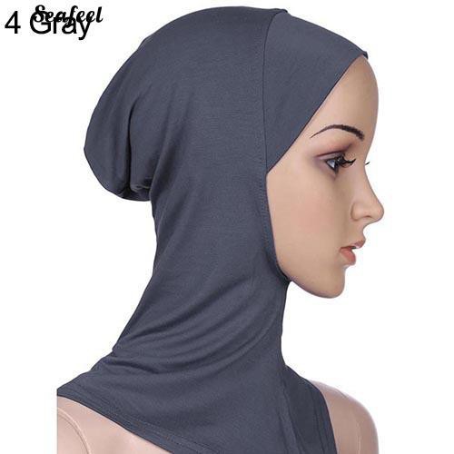 Khăn trùm đầu kín kiểu Hijab Hồi giáo co giãn