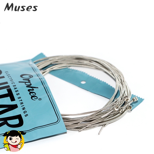 Muse07 Bộ 4/5/6 sợi dây đàn guitar bass Orphee VX series bằng hợp kim thép nickel