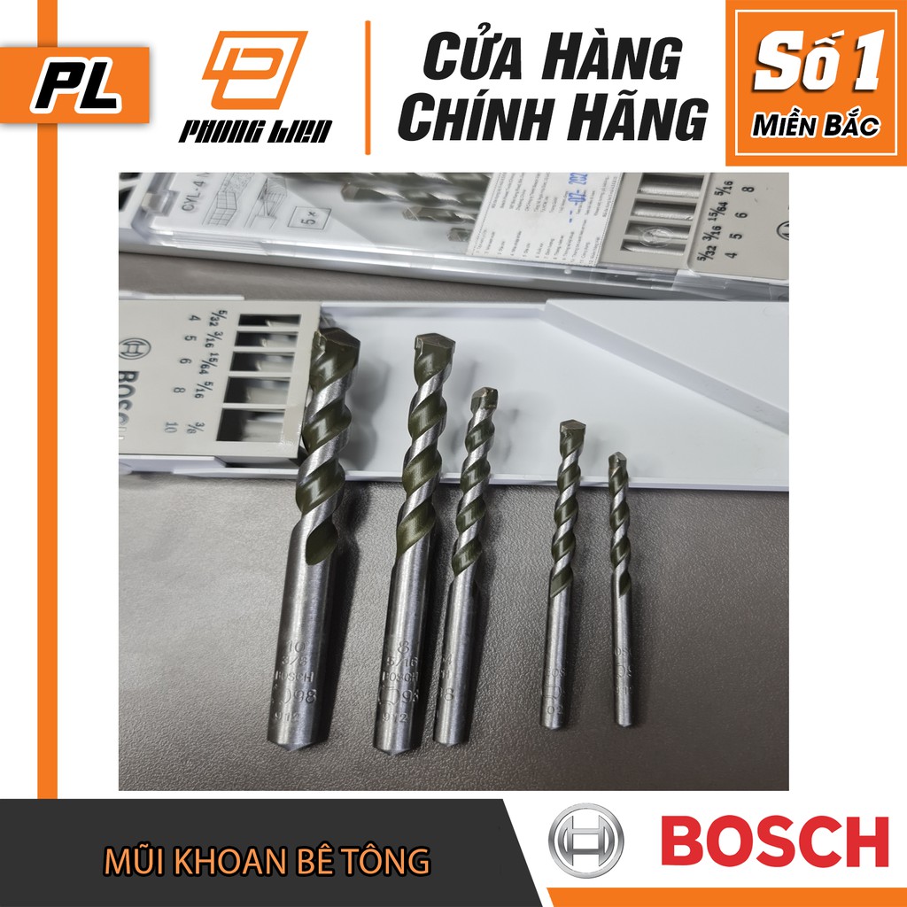 Bộ mũi khoan bê tông Bosch 2608680798 - Hàng Chính Hãng