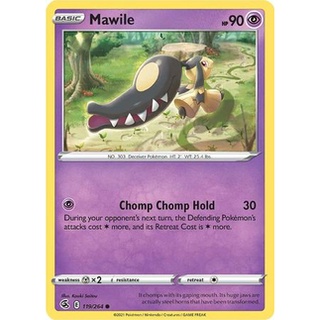 Thẻ bài pokemon mawile - 119/264 - common