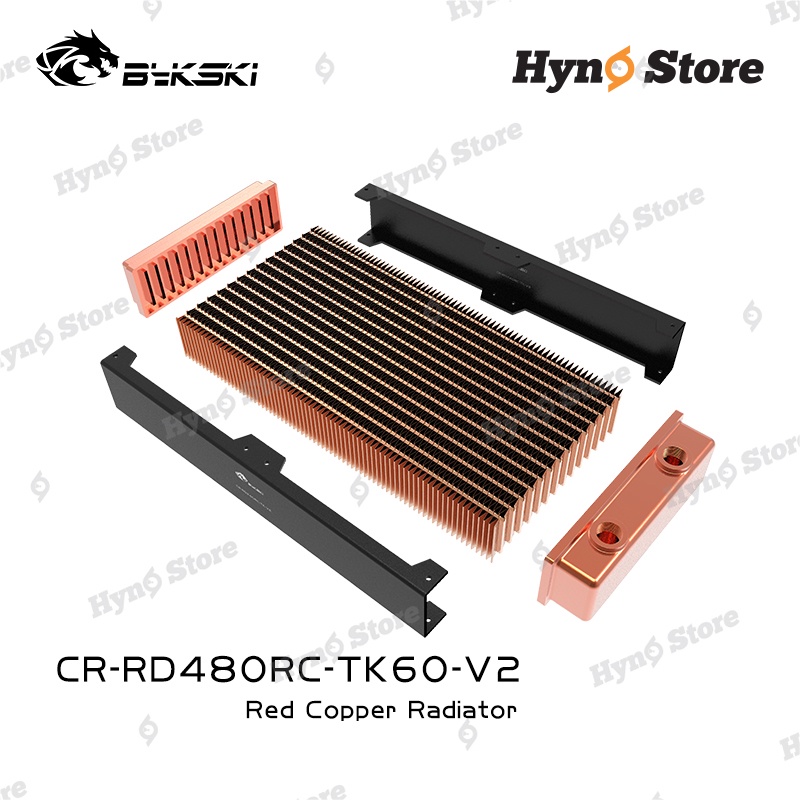 RAD tản nhiệt Bykski 480TK60 dày 60mm Tản nhiệt nước custom Hyno Store